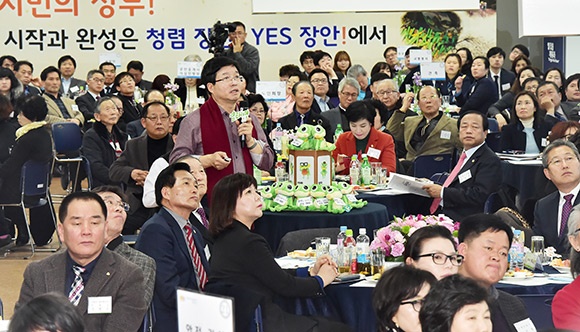 염태영 수원시장 장안구청 방문