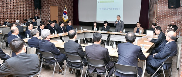 이재정 교육감 수원 용인 여주 지역 학교장과 소통