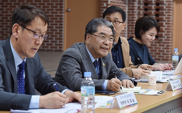 이재정 교육감 수원 용인 여주 지역 학교장과 소통