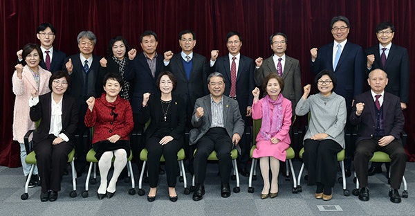 이재정교육감 의정부 가평 지역 학교장과 소통