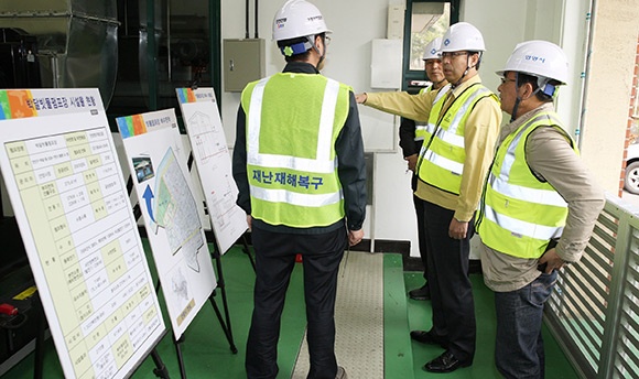 서강호 부시장 배수펌프장 점검