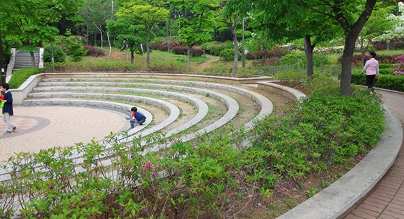 덕양구 근린공원 맞춤형 녹지관리 실시_지도공원 철쭉 보식 후