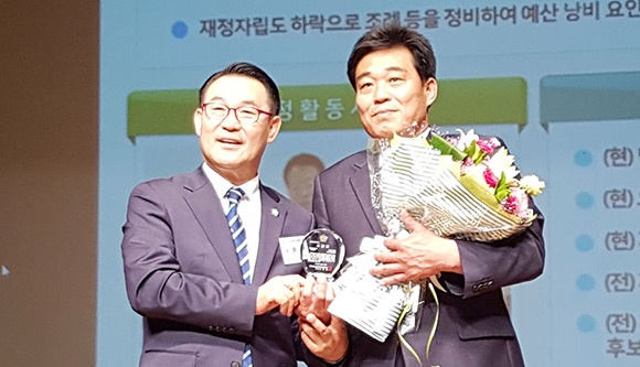 김명철의원, 의정활동 우수의원 포상