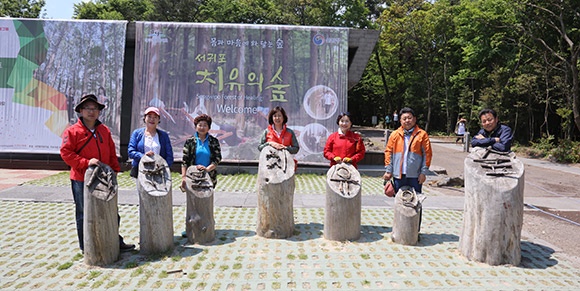 보사환경 서귀포 치유의 숲 등 벤치마킹