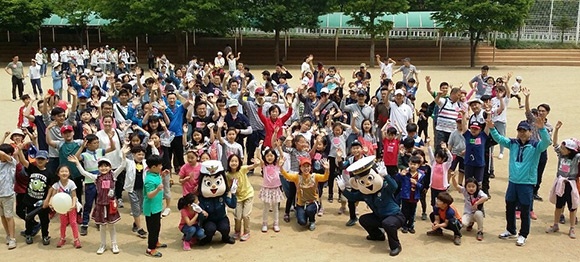 안양남초등학교 가족사랑걷기대회