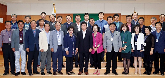 통장연합회 신분증 수여식