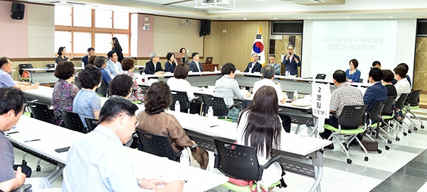 이재정교육감 의정부동두천양주연천지역학교장현장교육협의회 참석