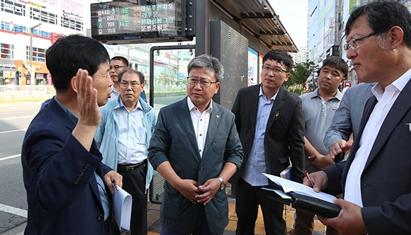 동탄2신도시 버스노선 현장점검