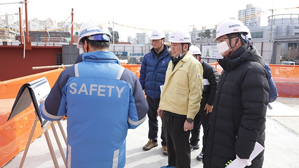 고양시 일산서구, 2020년 해빙기 대비 대형공사장 현장, 방재시설물 및 관내 사고위험 대상지 방문하여 사고 예방 총력