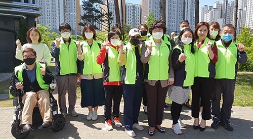 마산동지역사회보장협의체, ‘뽀송뽀송 세탁사업’ 진행