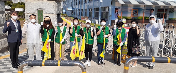 안성시, 초등학교 개학일 교통안전지도 실시