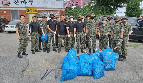 광주시 오포읍 특수전학교, 담당청소구역 입양제 담당구역 청소 실시