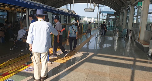 이용객 많은 10개역 대상…동백역엔 용인세브란스병원 명칭 병기 