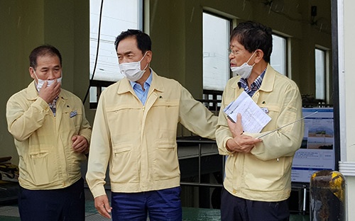 정장선 평택시장, 여름철 풍수해 예방 자연재해위험개선지구 현장점검 실시