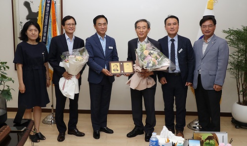 미세먼지 저감에 앞장선 한국서부발전(주) 김병숙 사장 “평택명예시민”