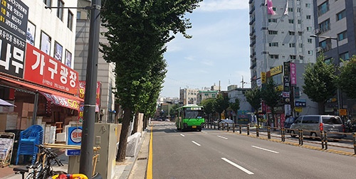 광명시, 전신주 지중화 사업‘전신주 없어지는 광명6동 삼거리~개봉교’양방향 거리