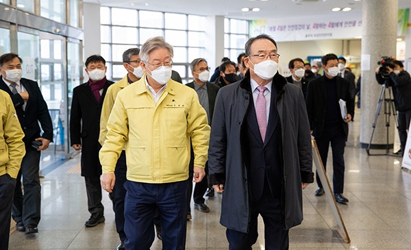 이재명 “생활치료센터 동의해준 경기대 학생들에게 감사… 피해 없도록 필요한 조치 할 것”