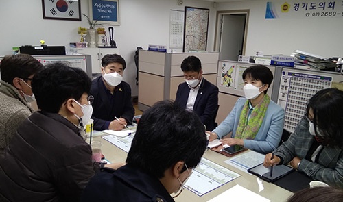 경기도의회 광명상담소, 학교 엘리트체육 활동 관련 정담회