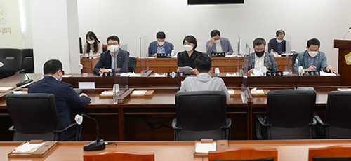 오산시의회 의원연구단체, ‘보행자 작동 신호체계 시범운영 연구단’ 연구 사전간담회 실시