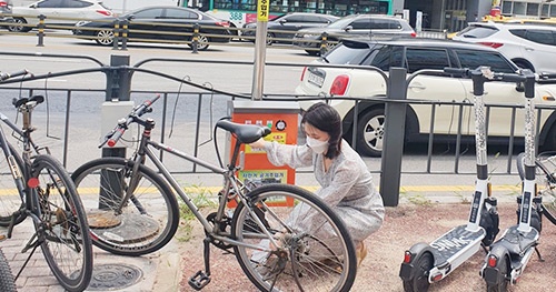 김포시, 주요 역사 주변에 태양열 공기주입기 설치