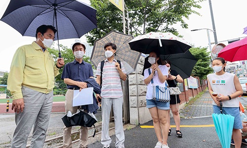 백군기 용인시장 “주민 뜻 반영될 수 있도록 적극 협의할 것”