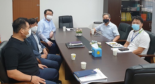 경기도의회 오명근 의원, 평택시 체육회 방문 정담회 시간 가져