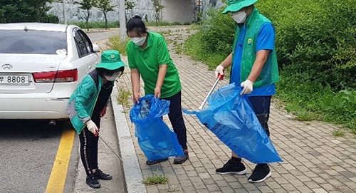 마산동 새마을부녀회,  가을맞이 환경정화 활동 실시