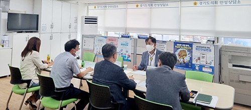 경기도의회 백승기 의원, 한국농어촌공사 안성지사 관계자들과 정담회 개최