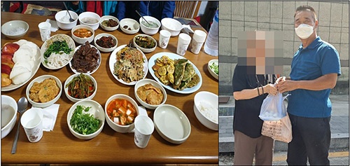 동두천로컬드림봉사회, 소요동 홀몸어르신을 위한 명절 상차림 제공