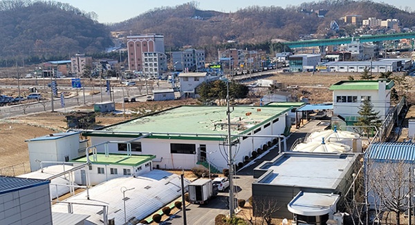 안성 제1산업단지 공공폐수처리시설 고도처리 공사 실시