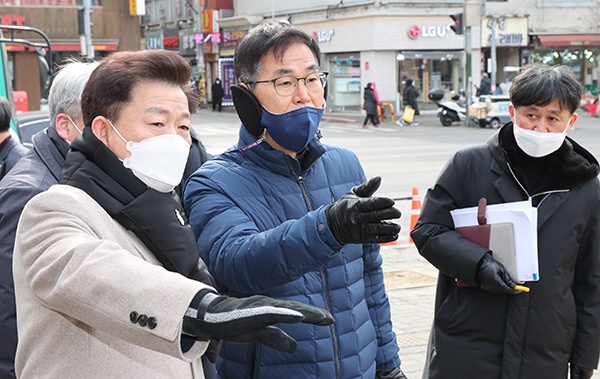 박승원 광명시장, 도시 비우기 현장에서 소통행정 펼쳐