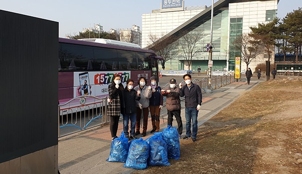 소요동 바르게살기위원회, 관내 환경정화 활동 실시