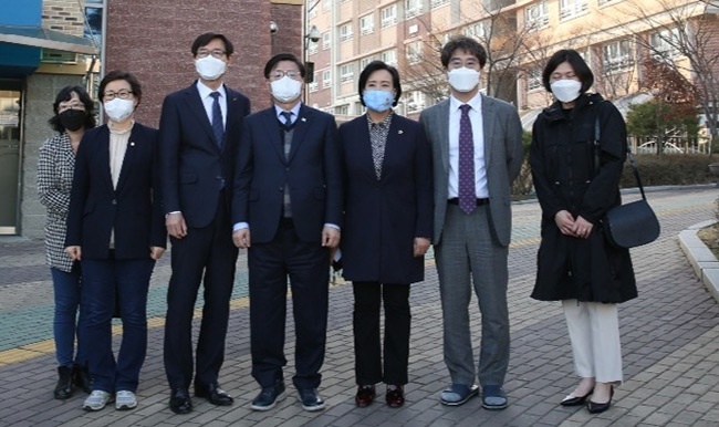 경기도의회 교육기획위원회 위원장 정윤경 의원, 군포중앙고 기숙사 입소식 참석