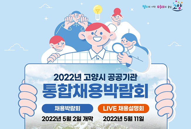 2022년 고양시 7개 공공기관, 직원 90명 통합채용 시험 실시