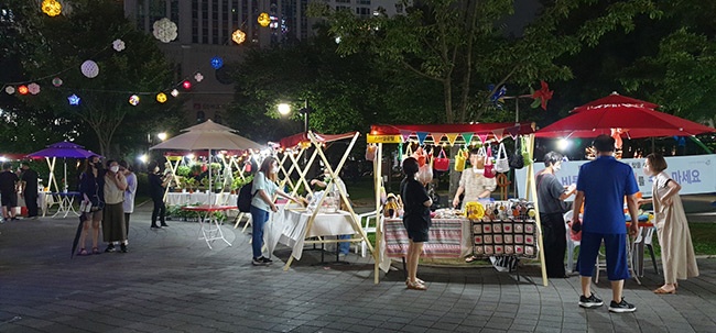 정겨운 수제품 직거래 장터,“하마마켓으로 놀러 오세요”