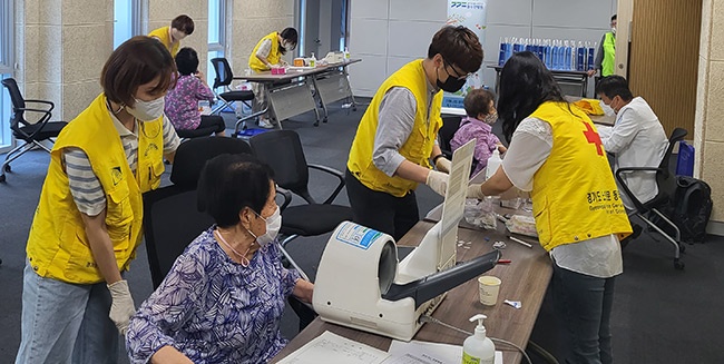 소요동, 경기도립노인전문동두천병원과 「찾아가는 이동병원」 사업 실시