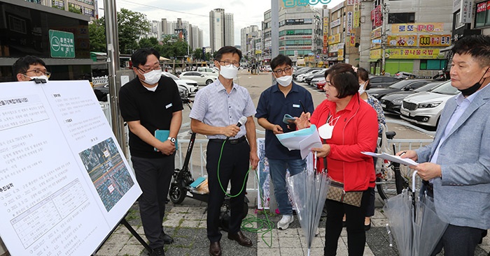 군포시장직 인수위, 시정 현안사업 신속 추진을 위한 현장점검 실시