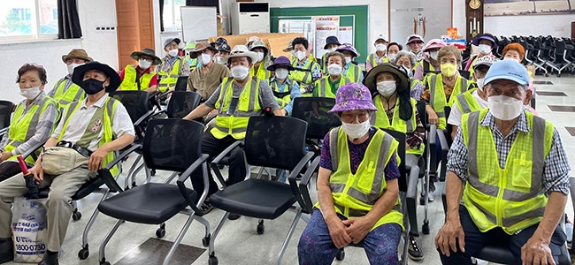 광주시 퇴촌면, 노인일자리 및 사회활동 지원사업 참여자 대상 치매 예방교육 실시