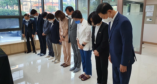 경기도의회 보건복지위, 이천병원 화재 사망 현은경 간호사 추모