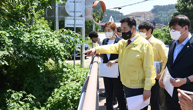 백영현 포천시장, 15일 호우예보에 “전 행정력 집중, 총력대응”