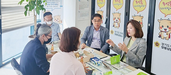 이혜원의원, 탄소중립 실천 다회용기 사용 관련 정담회 개최