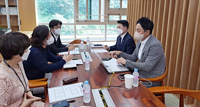 오석규·이인규 도의원, 경기북부 의정부지역내 학교 현안 파악·점검을 위한 시간 가져