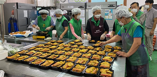 평택시 신평동 새마을부녀회 추석맞이 사랑의 반찬나눔