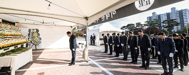 오산시, 이태원 사고 사망자 추모 합동분향소 운영