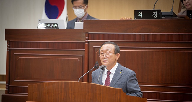 김덕현 연천군수 군정연설 “재정 확대 지역개발 도모”