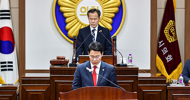 포천시의회 임종훈 의원, ‘포천~구리 민자고속도로 통행료 인하 관련’ 5분 발언