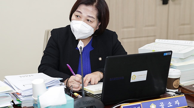 공소자 시의원, 고양시 버스준공영제 예산 수립 주문