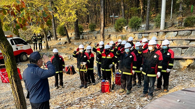 수원시, 5월 15일까지 ‘2023 봄철 산불방지 종합대책본부’ 운영