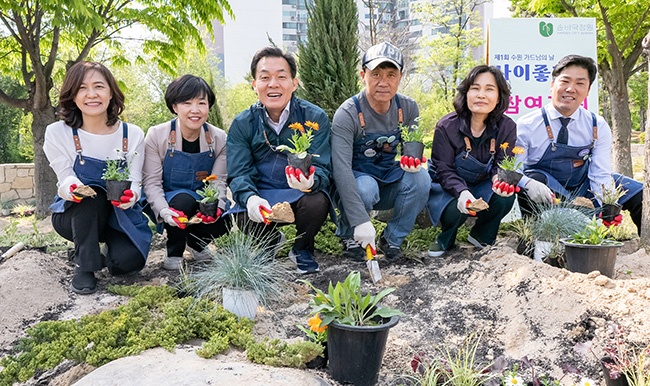 이재준 수원특례시장, “손바닥정원, 우리나라 정원문화와 공원녹지정책 패러다임 바꿀 것” 