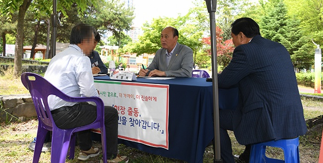 박형덕 동두천시장, 발로 뛰는 현장 밀착 행보 ‘눈길’